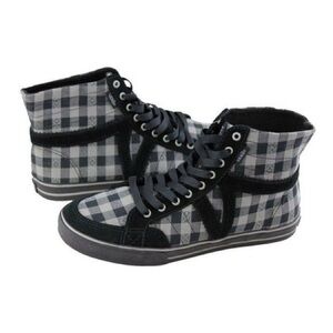 Vans Checkered High-Top Sneakers
